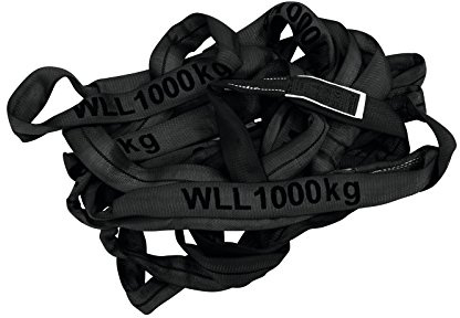 Eurolite 58010642 SHZ Rundschlinge (2 m bis 1000 kg) schwarz
