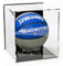 Sora Vitrine de Ballon de Basket-Ball, avec Base Noir et Panneau d’arrière Noir
