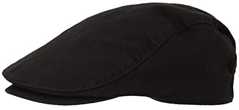 Beechfield Unisex B626.blk.1sm Vintage Flat Cap, Schwarz, Small/Medium X-Large