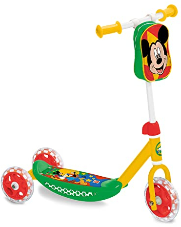 Mondo Toys - My First Scooter MICHEY Scooter Baby 3 Räder mit Tragetasche für Kinder ab 2 Jahren - 18994