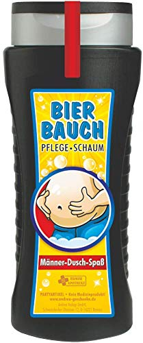 Spaß Duschbäder Duschgel Shampoo - Bierbauch Shampoo - Geschenk für Männer | Geburtstagsgeschenk mit Zahlen zum runden Geburtstag