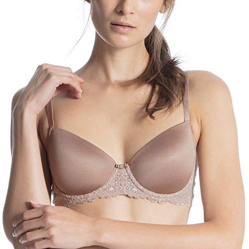 Calida Sensual Secrets Soutien-Gorge Invisible, Rose (Almondine 335), D (Taille Fabricant: 85D) Femme
