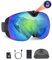 OhO Camera Ski Goggles, 4K Camera Snowboard Goggles with Adjusted View of Camera Recroding