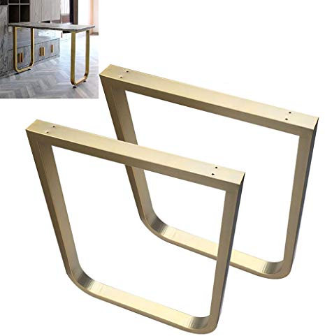 Refue 2 Stück Tischbeine, DIY Schlafzimmer, Wohnzimmer, Küchenmöbel Beine, Verwendet für Holz, Kunststoff, marmor tischplatten Materialien, Glatte Oberfläche
