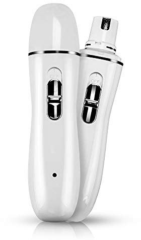 ARCESS Electric Dog Nail Grinder, 2-Speed Electric Rechargeable Pet Nail Trimmer Paws Grooming & Grinding Tool for Small Medium Large Dog & Cats, Includes USB Wire