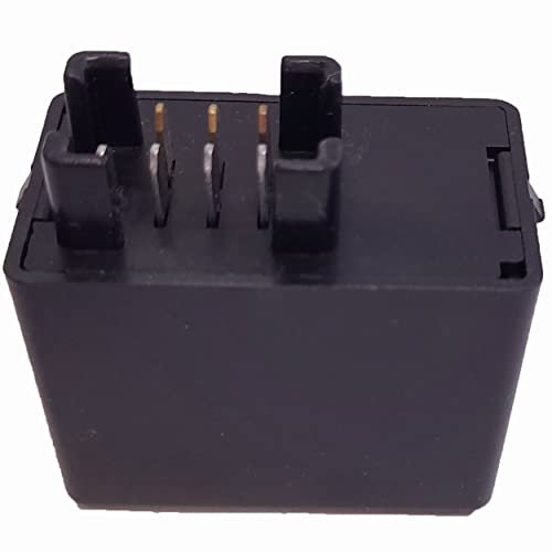 UK-Motors 7-Poliges Blinkrelais Standard und LED Blinker für Suzuki GSX-R GSF GSX GSR GZ SV VZR, Automatisch, 12 Volt, Kupferkontakt, Arbeitskontakt, 15A, Steckmontage, Plug-In, Blinkgeber, Relais