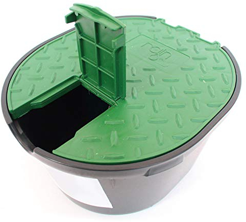 Verdone Wasserentnahmestelle mit Kugelhahn 3/4 – Wassersteckdose für den Garten – Robuste Wasseranschlussdose für Bewässerungssysteme, Schläuche & Wasserhähne – UV-beständig, Made in Italy