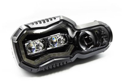 LED-Scheinwerfer F650 GS F800GS F700GS EUROPÄISCH GENEHMIGTER STECKER- UND SPIELKANBUS E24 110W IP67