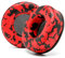 WC Wicked Cushions Extra Thick Premium Earpads For Skullcandy Hesh Wired & Hesh 2 Wireless Headphones - Red Camo