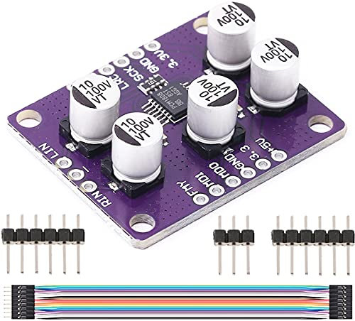 Youmile PCM1808 105 dB SNR Audio Stereo ADC Single-Ended 24-Bit-Verstärker Player Decodermodul mit DuPont Kabel