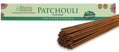 Bless-Frankincense-and-Myrrh Handmade-Hand-Dipped-Incense-Sticks Organic-Chemicals-Free for-Purification-Relaxation-Positivity-Yoga-Meditation The-Best-Woods-Scent (25 Sticks (40GM))