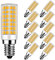 MAYCOLOR E14 9W Energiesparlampe 9W Ersetzt 75W, 750 Lumen, Warmweiß 3000K, Leuchtmittel E14 9W Ideal für Kronleuchte Wandlampe Tischlampe Nicht-dimmbar 10er Pack