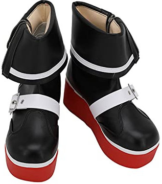 RUIRUICOS Dead or Alive 5 Marie Rose Cosplay Boots PU Leather Shoes Halloween Cosplay Prop Custom Made 41 FemaleSize