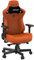 Anda Seat Kaiser 3 Gaming Chair for Adults - Large Reclining Video Game Chairs, PVC leather Ergonomic Gaming Chair, Heavy Duty Neck & Back Lumbar Support, Luxury Orange Computer Chairs for Home & Work