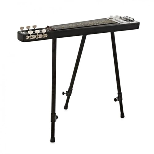 Gear4music Lap Steel Gitarrenset mit Ständer, Tonschieber und Gigbag