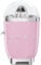 Smeg, Spremiagrumi Elettrico CJF11PKEU, Spremitura a Pressione Manuale, Beccuccio Antigoccia e Cono Universale, Base Antiscivolo, Avvolgicavo Integrato, 70W, Rosa