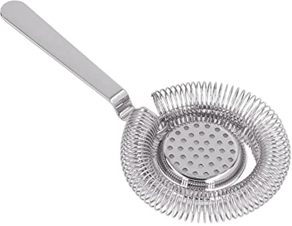 passoire de bar filtre fin professionnel en acier inoxydable barman glace boisson thé fruite filtre fin pour barmans et mixologues(Argent),Passoire à cocktail, Crépine de barre Passoire à barre