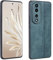 XINYEXIN Coque pour Honor 70, Étui de Protection en Cuir Ultra Fin Antidérapant et Antichoc Housse Téléphone Portable de Style Rétro - Vert