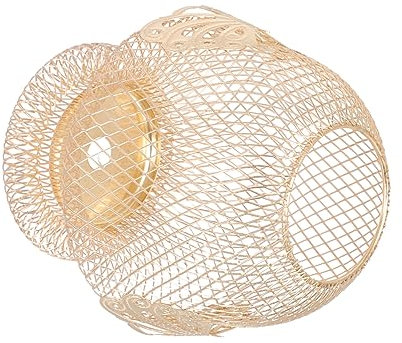 OSALADI 3 Stk Lampenschirm Ratten-anhängerschirm Vintage Metalldrahtkäfig Lampenschutz Im Industriellen Stil Lichtabdeckungen Für Deckenleuchten Draht Lampe Schutzhülle Schmiedeeisen Fein