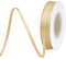 BVIEAKD 3mm breit 45m Long Double Face Gold Satin Ribbon Stoffband für Geschenkverpackungen Sehr geeignet für Hochzeiten Dekoration Blumenstrauß Ballons Kunsthandwerk Nähen Haarschleife