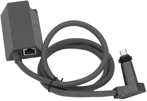 Ethernet Adapter for V2 Gen2, Rectangle Dish Antenna USB Internet Powerline Adapter, 1200Mbps Transfer Rate, Stable Connectivity (3meter)