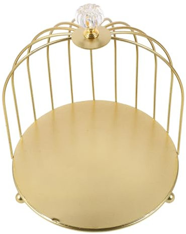 HOMOCONO Vogelkäfig-tortenständer Runder Kuchenständer Tortenhalter Für Hochzeitsempfänge Und Partys Gebäckregal Desserthalter
