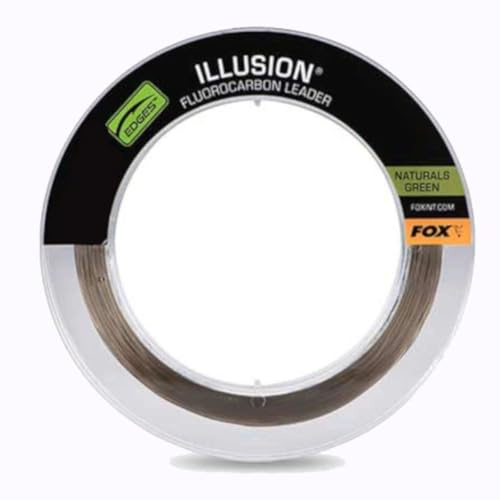FOX Fox Edges Illusion Fluorocarbon Leader 50m Naturals Green