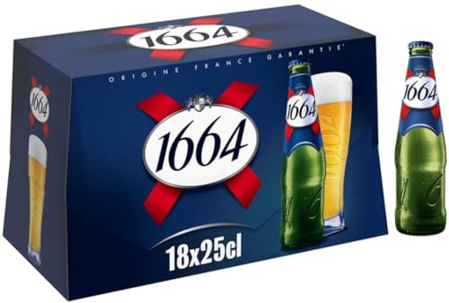 1664 Bière blonde 18 x 25 cl