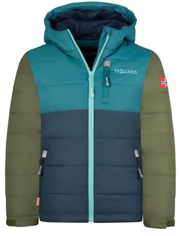Trollkids Kids Hemsedal Snow Jacket | Wasserabweisend, winddicht und warm, extrem leicht, 6.000mm Wassersäule