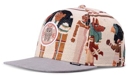 Djinns - Tutanch Linen - 6 Panel Snapback Cap Cappy Hut Hat Kappe Mütze Caps