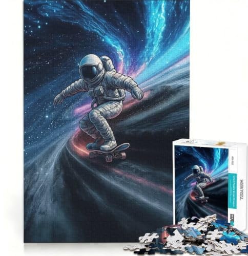 Puzzles für Teenager 1000 Teile Zero Gravity Grind Entspannungsspiel schwierig und herausfordernd jedes Teil ist einzigartig 38x52cm