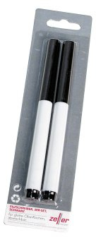 Zeller Bleistift für Memo Board aus Glas, Metall, Mehrfarbig, 2-teilig