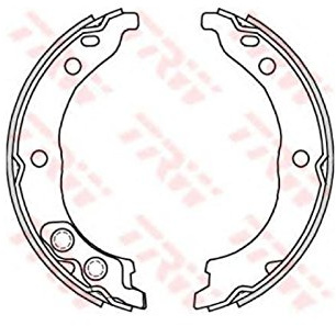 TRW Automotive AfterMarket GS8715 Bremsbacke | Kompatibel mit: CITROËN JUMPER I Bus, JUMPER I Bus, JUMPER I Kasten, JUMPER I Kasten, JUMPER I Pritsche/Fahrgestell