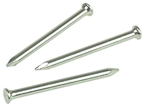 Merriway BH02503 (100 Pcs) Hardened Ribbed Concrete Hard Wall Masonry Nail, 3.5 x 90 mm (9/64 Inch x 3.1/2 Inch) - Pack of 100 Pieces