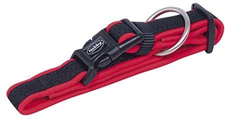 Nobby Halsband Mesh Preno, rot L: 30-45 cm, B: 20/25 mm, 1 Stück