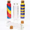 Baker Ross AV141 Mini Glass Bottles Set - Pack of 8, Perfect for Sand Art or Glitter, Paint and Decorate Yourself for Kids Crafting Activities