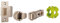 Jigetch JTL4222 Smart Privacy Latch, Satin Nickel