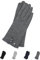 AKAROA ESTD 2019 Damen Handschuhe KEA, Touchscreen Handschuhe, extra weiches Teddyfutter, elastisches Jerseymaterial, 100% vegan, anthrazit S-M