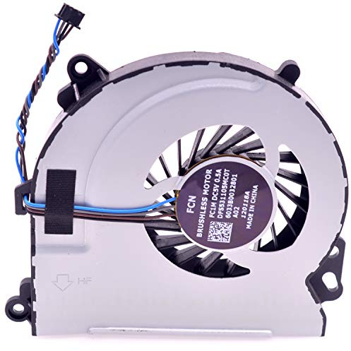 Deal4GO Ventilateur de processeur pour HP Envy 15-J TouchSmart 17-J 17T-J 17-J000 17-J100 M6-N M7-J 15T-J 15Z-J 15T-Q 15Z-Q 6043B0137901 722381-001 720539-0111111111