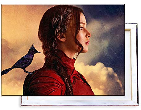 Unified Distribution Die Tribute von Panem - 80x60 cm Kunstdruck auf Leinwand • erstklassige Druckqualität • Dekoration • Wandbild