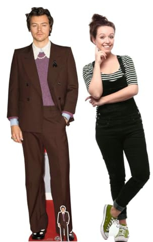 STAR CUTOUTS CS836 Harry Singer Songwriter Cardboard Cutout with Free Mini Standee Perfect for Birthdays, Gifts, Parties & Fans, Multicolour, Regular