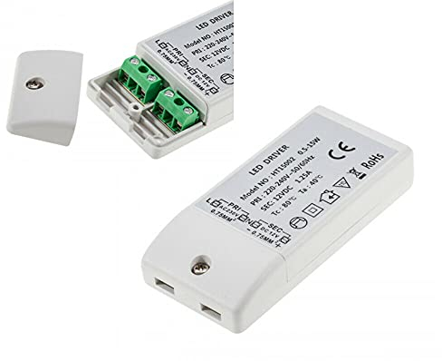 ShuoHui Led Trafo 12 Volt Treiber Driver Transformator Vorschaltgerät 0,5-15W 230V to 12V DC 1.25A