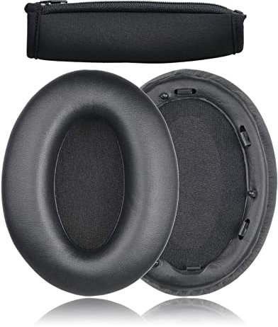 JHZZWJ Almohadillas compatibles con Sony WH-1000XM3 (WH1000XM3), almohadillas de repuesto para auriculares profesionales