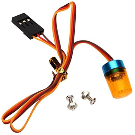 Sharplace Pack of 4 Universal RC Truck Accessories Police Bar for Radio Control Car Parts - Yellow