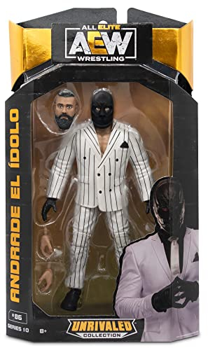 Ringside Andrade El Idolo - AEW Unrivaled 10 Toy Wrestling Action Figure