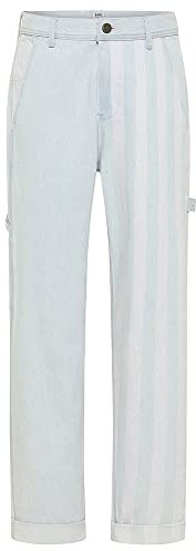 Lee Men's Carpenter Jeans, Stripe Mix, W34 / L32, Stripe Mix, 34 W/32 L