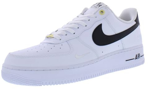 Nike Herren Air Force 1 '07 An20 Basketballschuhe, Weiß/Schwarz/Weiß, 47,5 EU, Weiß Schwarz Weiß, 47.5 EU