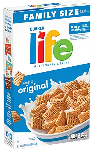 Quaker Life Original Cereal, 22.3OZ Box