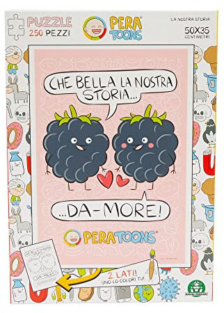 Giochi Preziosi PER00200 Birne Toons Puzzle More, Mehrfarbig