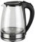 HD-1857-A 220V 2000W 1.8L Electric Glass Kettle UK Plug LED Lighting, Boil Dry and Overheat Protection Electric Kettles and Hot Water Dispensers